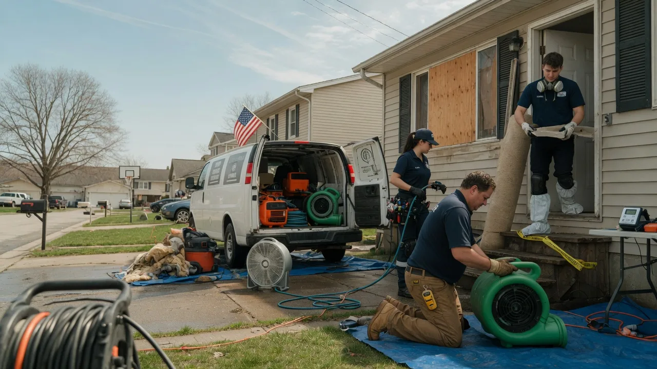 Water Damage Restoration in Bradenville, PA near me